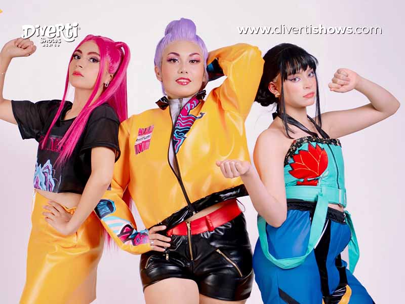 Bailarinas y Coreografías del Show de Las Guerreras K-Pop