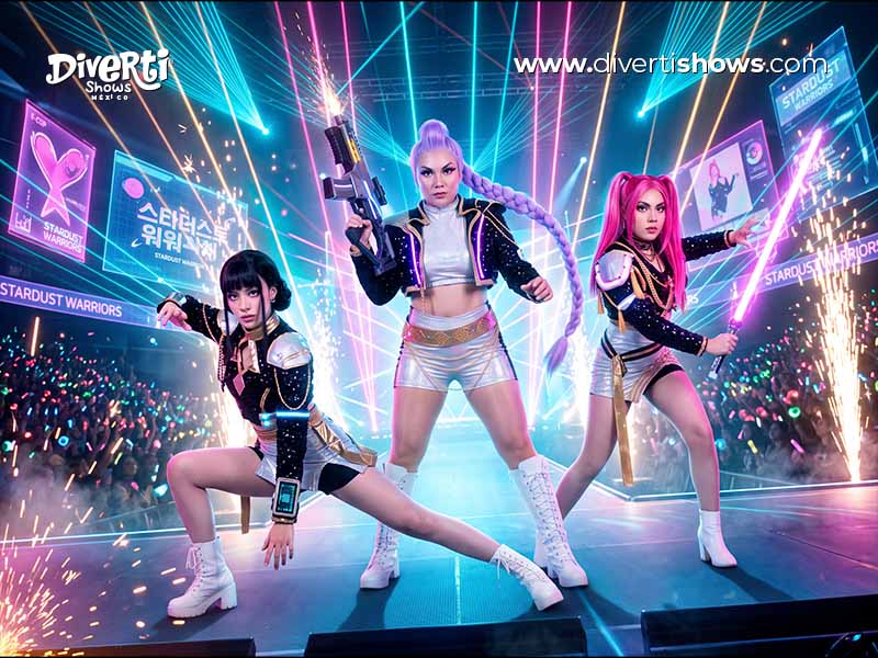 Fotografías y Convivencia con Las Guerreras K-Pop
