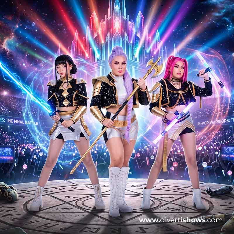 Show Infantil y Juvenil de Las Guerreras K-Pop para Fiestas en México
