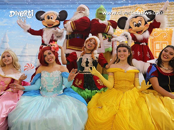 Princesas y Show Santa